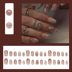 Nouveau style, <span class=keywords><strong>prix</strong></span> spécial, ongles 3D à coller avec colle pour femmes, nouvelle mode, marque privée - Product Image 5