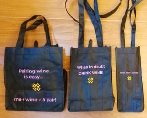 <span class=keywords><strong>Borsa</strong></span> Portabottiglie per 6 Vini in Tessuto Non Tessuto, <span class=keywords><strong>Borsa</strong></span> da Viaggio Riutilizzabile per Vino, Portabottiglie Portatile - Product Image 4