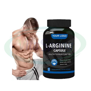 ASAP OEM L Cápsula de arginina Etiqueta privada Suplemento energético de aminoácidos 1000mg 3000mg L Cápsulas de arginina L-arginina - Product Image 1