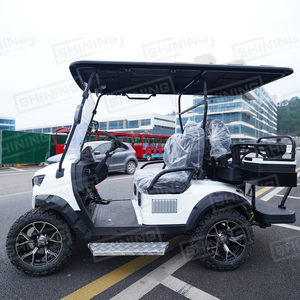 Voiture de golf à essence Shining Brand 4 places homologuée pour la route, avec moteur de 5 kW et batterie de 48 V - Product Image 4