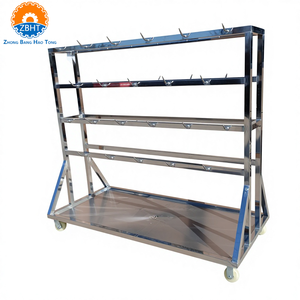 ระบบสายพานลำเลียงอวัยวะวัวประสิทธิภาพสูง รถพ่วงแขวนสแตนเลส 304 อุปกรณ์แปรรูปวัวสำหรับการเชือดและฆ่า - Product Image 1