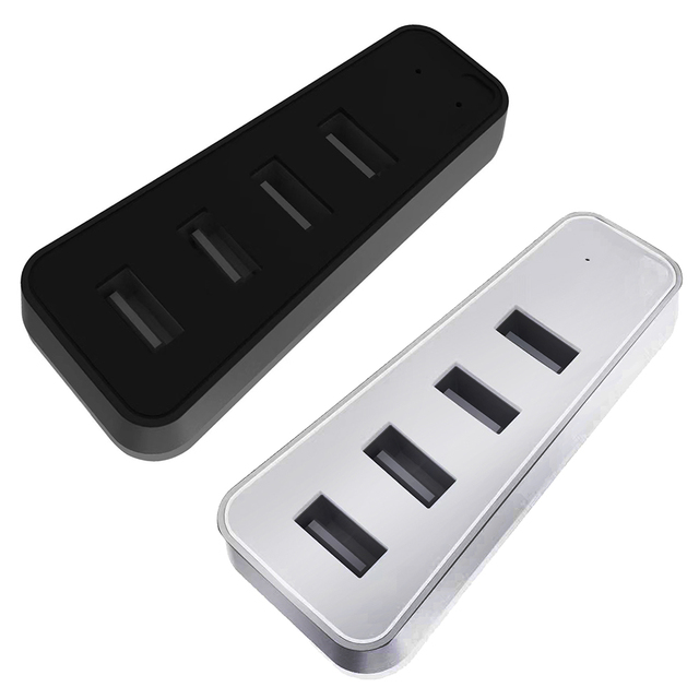 High-Speed Expansion Charger Splitter 4 Port USB Hub for PS5 Playstation 5 Digital Edition & Ultra HD Blu-ray Slim Game Console