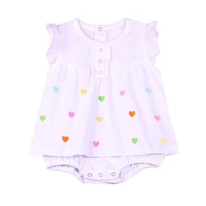 Ropa de Verano de Alta Calidad para Bebés Niñas Recién Nacidas, Romper sin Mangas al por Mayor - Product Image 6
