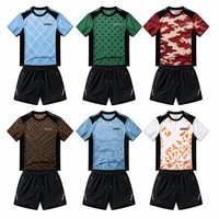 Conjunto de Camiseta Deportiva con Estampado de Lunares OEM, Sublimación, Corte Holgado, Camiseta para Entrenamiento, Ropa Deportiva, Logotipo Personalizado