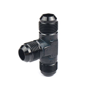 Neuer <span class=keywords><strong>Aluminium</strong></span> AN3 AN4 AN6 AN8 AN10 AN12 Flare-T-Stück-Verbinder, männlicher Adapter, eloxiert, für Öl- und Kraftstoffschläuche - Product Image 1