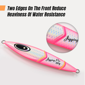 Jigging pro Cranky Lent Jigging Leurre Pour Kingfish 80g 100g 120g 150g Eau Salée Lumineux Métal Jig Leurre Pêche En Haute Mer Leurre - Product Image 5