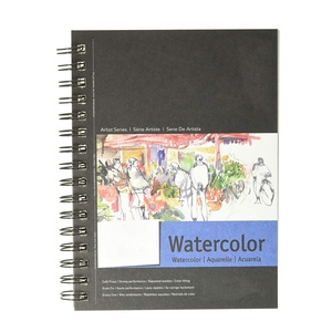 Livre <span class=keywords><strong>de</strong></span> <span class=keywords><strong>croquis</strong></span> en papier 200gsm, livre <span class=keywords><strong>de</strong></span> <span class=keywords><strong>dessin</strong></span> à l'aquarelle, pour enfants - Product Image 1