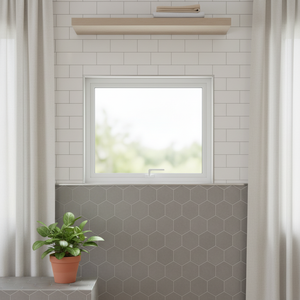 Nuova Finestra Verticale <span class=keywords><strong>a</strong></span> Battente in Lega di Alluminio Insonorizzata del Produttore di Shanghai per Edifici Commerciali e Camere da Letto, Su Misura, Bianca - Product Image 5