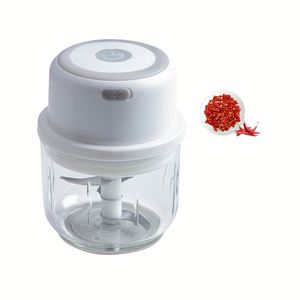 Dropshipping USB Electric Garlic <b>Cutter</b> Mini Masher Machine Kitchen Accessories Garlic Crusher Blender Stainless Steel - Product Image 1