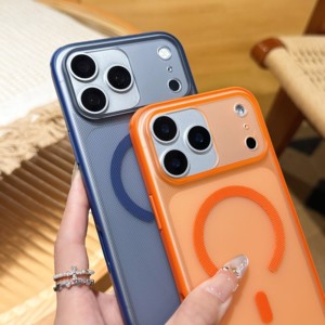 เคสโทรศัพท์มือถือ Kaou Business Design TPU+PC แบบด้าน ป้องกันเลนส์ พร้อมระบายความร้อน สำหรับ 17 Pro Max/16/15 - Product Image 1