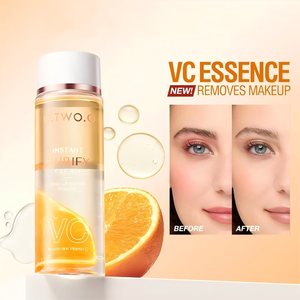 Huile démaquillante biphasée hydratante pour le visage à la vitamine C OEM - Product Image 3