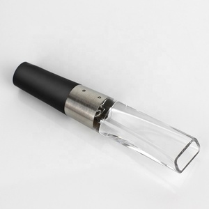 La nuova Idea regalo per il regalo di natale aeratore per vino in vetro e tappo versatore di aerazione portatile per forniture per feste - Product Image 5