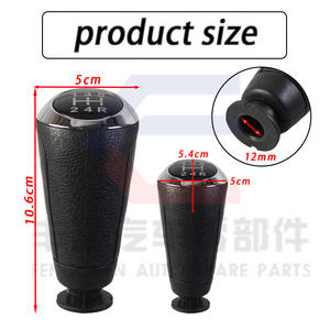 Pommeau de levier de vitesse en cuir, 5 ou 6 vitesses, ergonomique, pour Chevrolet Aveo - Product Image 5