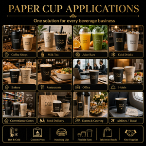 Vasos de Papel de Grado Alimenticio, Vasos de Cartón y Vasos de Papel para Salsas, Ideales para Degustaciones, Heladerías y Supermercados - Product Image 5