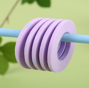 Nueva cinta de pestañas delgada rosa púrpura no tejida Levantamiento de párpados cinta de aislamiento de extensión de pestañas <span class=keywords><strong>Mini</strong></span> colorida - Product Image 5