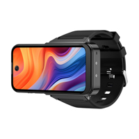 Mini montre téléphone portable MT6762 Écran Système Android Processeur MediaTek double cœur 4G LTE Version internationale