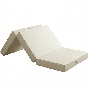 Canapé-lit convertible moderne Sandcastle avec rembourrage en tissu pour appartement et hôtel - Product Image 1