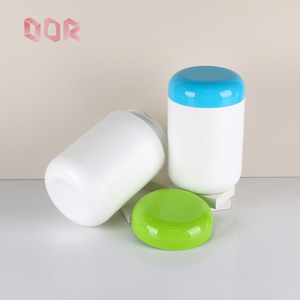 ภาชนะบรรจุอาหาร HDPE 500มล. โหลพลาสติกสีขาว1000มล. ภาชนะเก็บน้ำตาลผงโปรตีน - Product Image 6