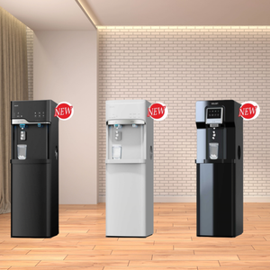 Distributeur d'eau sur pied avec machine à glaçons (glaçons balle et glaçons en croûtes), eau froide et chaude, fabricant chinois, vente en gros, personnalisation - Product Image 1