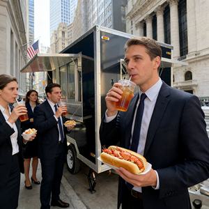 Camion de restauration rapide mobile pour pizzas, glaces, café, avec cuisine complète, <span class=keywords><strong>restaurant</strong></span> de rue, camion de restauration pour hamburgers, remorque à vendre - Product Image 2