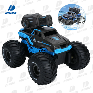 Voiture télécommandée amphibie tout-terrain 2.4GHz avec auto-amorçage Puming Shooting Water 4WD All Terrain Waterproof RC Car for Kids - Product Image 1