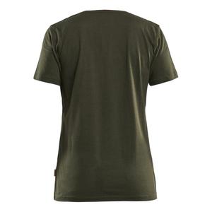 BLAKLADER - 940910424209XL Camiseta de mujer GRIT and grind Forest Night - EAN 7330509947128 CAMISETAS Y POLOS DE TRABAJO - Product Image 3