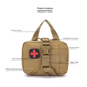 Equipo Multifuncional para Campismo al Aire Libre, Kit de Herramientas de Supervivencia de Emergencia, Suministros Tácticos de Primeros Auxilios, Artículos Esenciales de Seguridad - Product Image 4