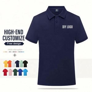 Super Quality Cotton Heavy Gsm Men's Polo Shirts Short Sleeve Unisex Polo T Shirts for Uniform - Product Image 3
