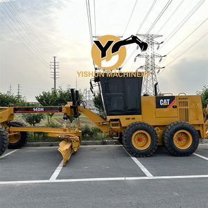 Prix compétitif, niveleuse d'occasion 140H Caterpillar, <span class=keywords><strong>commerce</strong></span> chinois, petites niveleuses routières d'occasion à vendre - Product Image 1