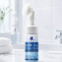 Nettoyant Visage au Peptide de Cuivre GHK-Cu, Nettoyant Moussant aux Acides Aminés, Panthénol et Extraits Botaniques, Marque Privée OEM