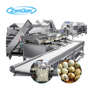 Dây chuyền sản xuất trứng cút hoàn toàn tự động bao gồm nấu ăn lột vỏ đóng gói - Product Image 3