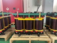 Autotransformador de 50kw 100kw 200kw 500kw 220v 380v, Estructura de Bobina Toroidal, Trifásico, Voltaje de Entrada de 110kv, Transformador de 30kv