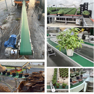 Ce belgelendirme çelik çerçeve sıcak satış toprak bant konveyör ev kullanımı için yüksek hızlı toprak konveyör kamyon yükleme ve boşaltma için - Product Image 6