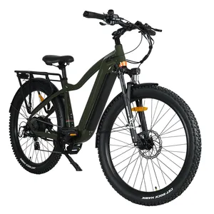 TOODI M26 Us Eu E-Bike al por mayor 26 "rueda grande tamaño 48V Ebike 15/17Ah batería paso a través de 2 asientos bicicleta eléctrica híbrida
