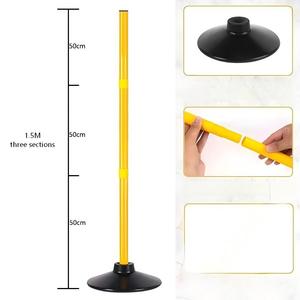 Juego de Barras de Agilidad de 1 m para Entrenamiento de Fútbol, Baloncesto y Voleibol, Fácil de Guardar, Gama Completa de Tamaños - Product Image 4