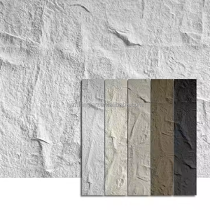 Panneau de pierre PU écologique pour décoration murale Surface solide Murs en granit marbré artificiel Durable Esthétiquement agréable - Product Image 6