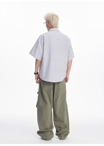 Camisa híbrida-Polo para hombre-Aspecto sofisticado de oficina con ajuste cómodo de polo, ideal para el trabajo y ocasiones semiformales - Product Image 5