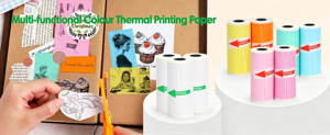 Papel Autoadhesivo para Etiquetas de Mini Impresora 57mm x 25mm Suministro de Fábrica - Product Image 5