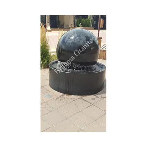 Giant Marble Floating Ball Water Fountain for Backyard