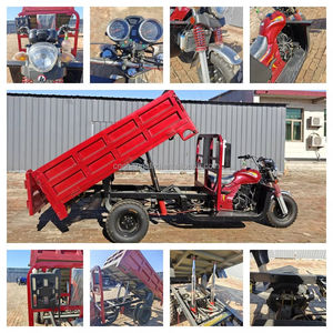 Camion de fret mobile à <span class=keywords><strong>neuf</strong></span> roues robuste et personnalisable, ouvert et fermé pour un transport de marchandises efficace, tricycles motorisés de 350 cm3 - Product Image 6