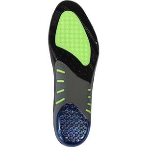 PORTWEST - FC82BGNS <b>Gel</b> black/green cushion and arch support <b>insole</b> - EAN 5036108328499 WORKWEAR ACCESSORIES - Product Image 2