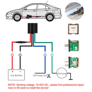 MICODUS GPS-Tracker CJ720 LK720 Motorabschaltung Diebstahlschutz Autoalarm 12V Kleiner GPS-Tracker Auto-Relais <span class=keywords><strong>MV720</strong></span> - Product Image 2