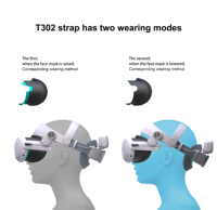 Sangle de tête VR avec batterie Prolonger Playtime Elite Strap Support amélioré pour Meta Quest 3
