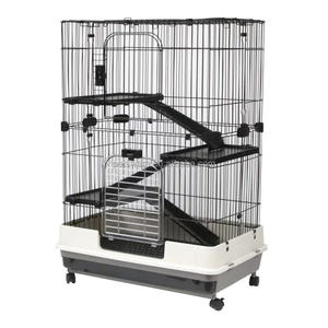 <span class=keywords><strong>Cage</strong></span> à roulettes d'intérieur pour petits animaux pour cochons d'Inde, lapins, furets, chinchillas et autres. - Product Image 6