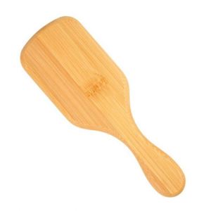 Cepillo para el Cabello de Bambú 100% Natural y Ecológico con Logotipo Personalizado, Masajea el Cuero Cabelludo, Antiestático, Desenreda el Cabello, para Baño - Product Image 5