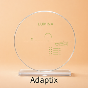 Lentes Progresivas para Gafas IOT Design Lumina Adaptix Premium 1.61, Color Gris Cubo de Luz, Protección UV420 - Product Image 5