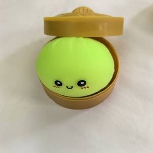 Colorful TPR Squishy Dumpling Bun Toy for Kids-Unisex Educational Sensory <b>Fidget</b> Toy Custom Logo Squeeze Toy - Product Image 2