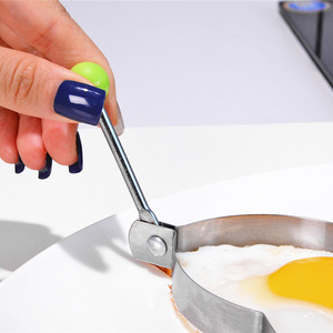 Stainless Steel Egg Rings Heart Star Circle Shape Mold For Fried Eggs Cooking Tools - Product Image 3