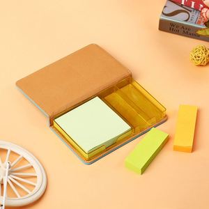 Juego de Notas Adhesivas Kraft Personalizadas, Blocs de Notas Adhesivos Reposicionables para Oficina, Escuela, Ferias Comerciales y Regalos - Product Image 3