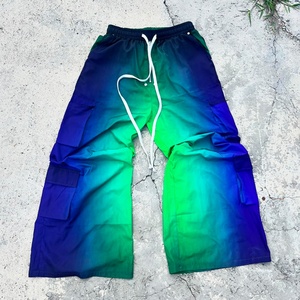 Latest Design Fashion Outdoor Wear <b>Nylon</b> <b>Pants</b> for Men Custom Lightweight 100% Polyester Loose Oversized <b>Nylon</b> <b>Track</b> <b>Pants</b> - Product Image 1